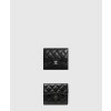 샤넬 클래식 반지갑 램스킨 블랙 AP0231