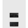 샤넬 클래식 장지갑 램스킨 블랙 AP0241