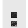 샤넬 클래식 참 플랩 반지갑 램스킨 블랙 AP0231