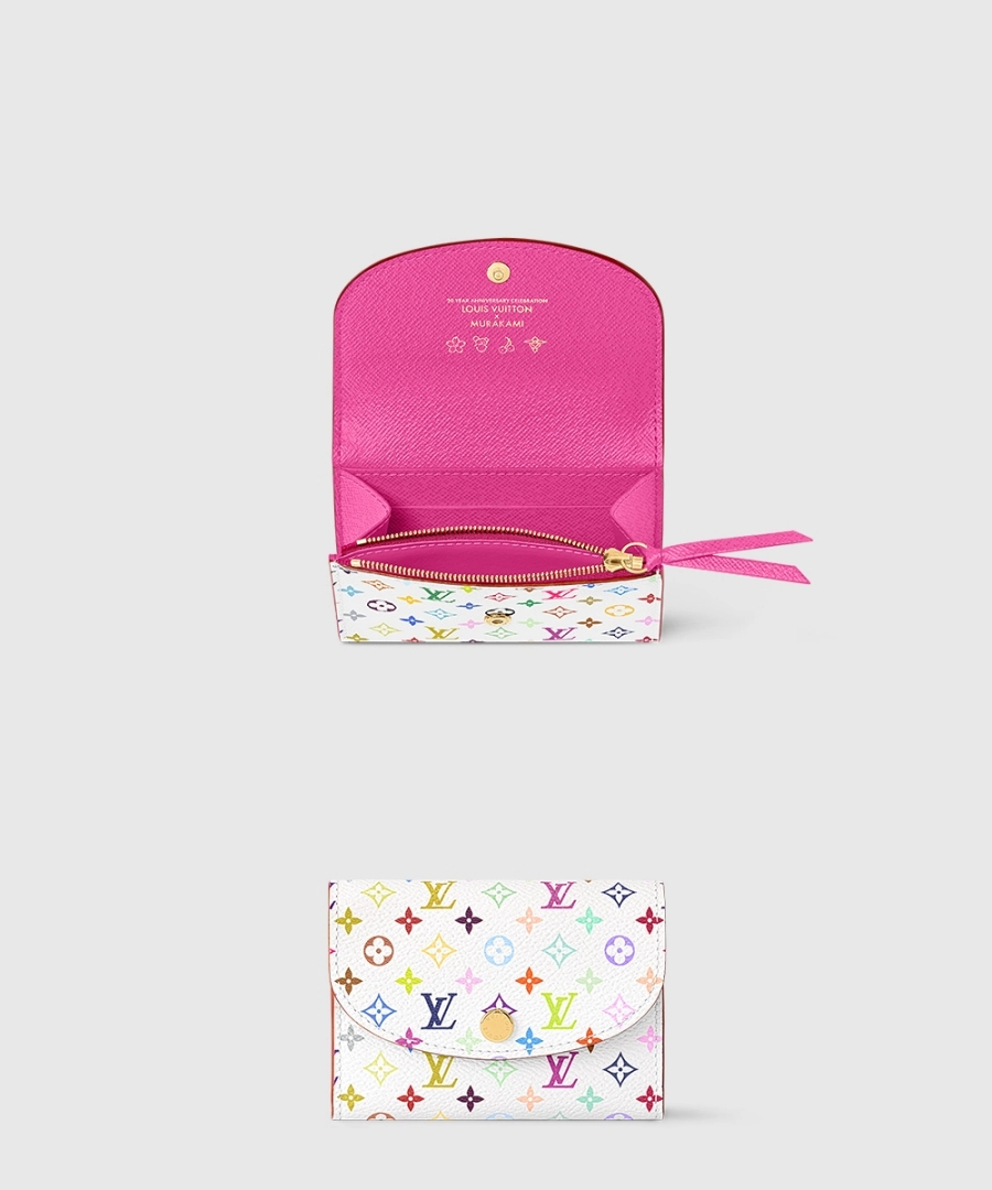 루이비통 LV x TM 로잘리 멀티컬러 모노그램 코인 퍼스 M13399