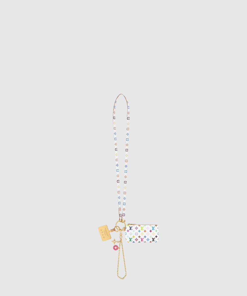 루이비통 LV x TM 스트랩 폰 홀더 지퍼 미니 파우치 M14099