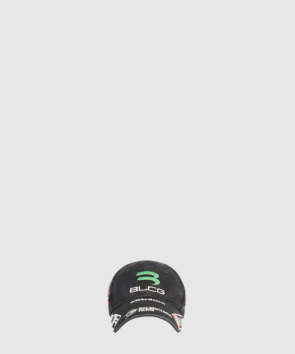 발렌시아가 게이머 엠브로이더 코튼 볼캡 661881