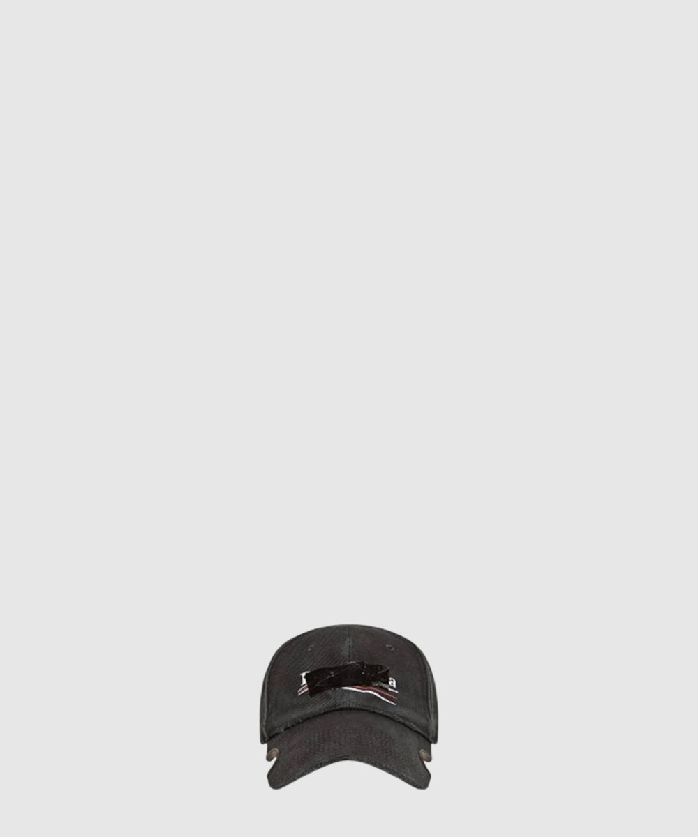 발렌시아가 개퍼 캡 블랙 719364
