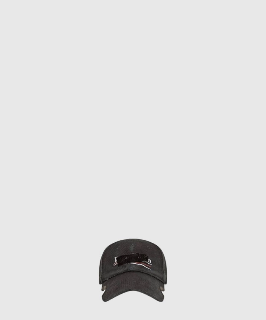 발렌시아가 개퍼 캡 블랙 719364