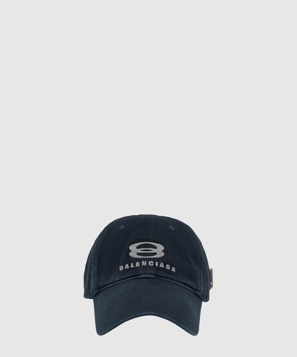 발렌시아가 유니티 스노우보드 캡 네이비 블루 680739