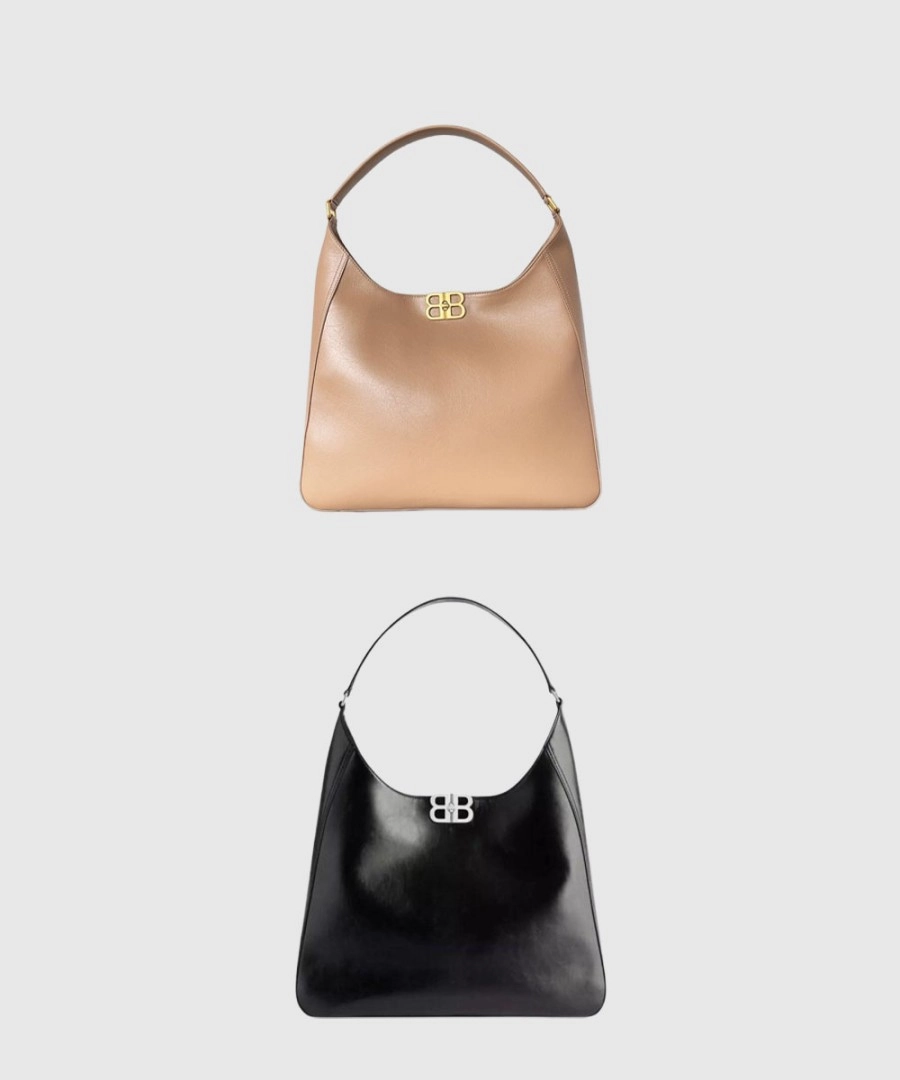 발렌시아가 BB 소프트 미디엄 호보 백 801929