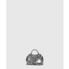 발렌시아가 네오 카골 XS 토트백 실버 700940