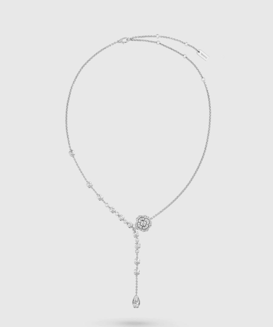 샤넬 Bouton de Camélia 네크리스 J12058
