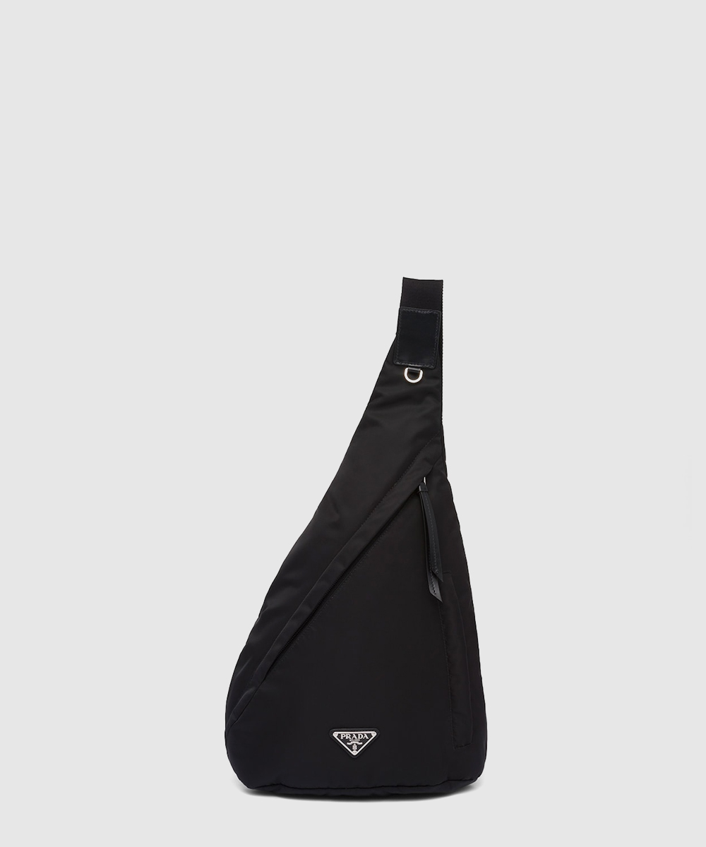 프라다 리나일론 가죽 백팩 블랙 2VZ092