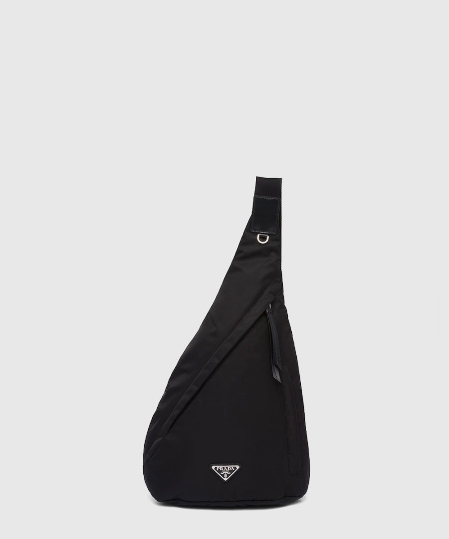 프라다 리나일론 가죽 백팩 블랙 2VZ092