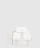 프라다 파우치가 달린 미디엄 리나일론 백팩 화이트 1BZ811