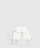 프라다 파우치가 달린 미디엄 리나일론 백팩 화이트 1BZ811
