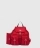 프라다 파우치가 달린 미디엄 리나일론 백팩 레드 1BZ811