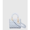 디올 Lady DIor MY ABCDior 스몰 백 셔츠 블루 M0538