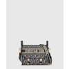 디올 오블리크 캠프 미디엄 백 블루 M1240