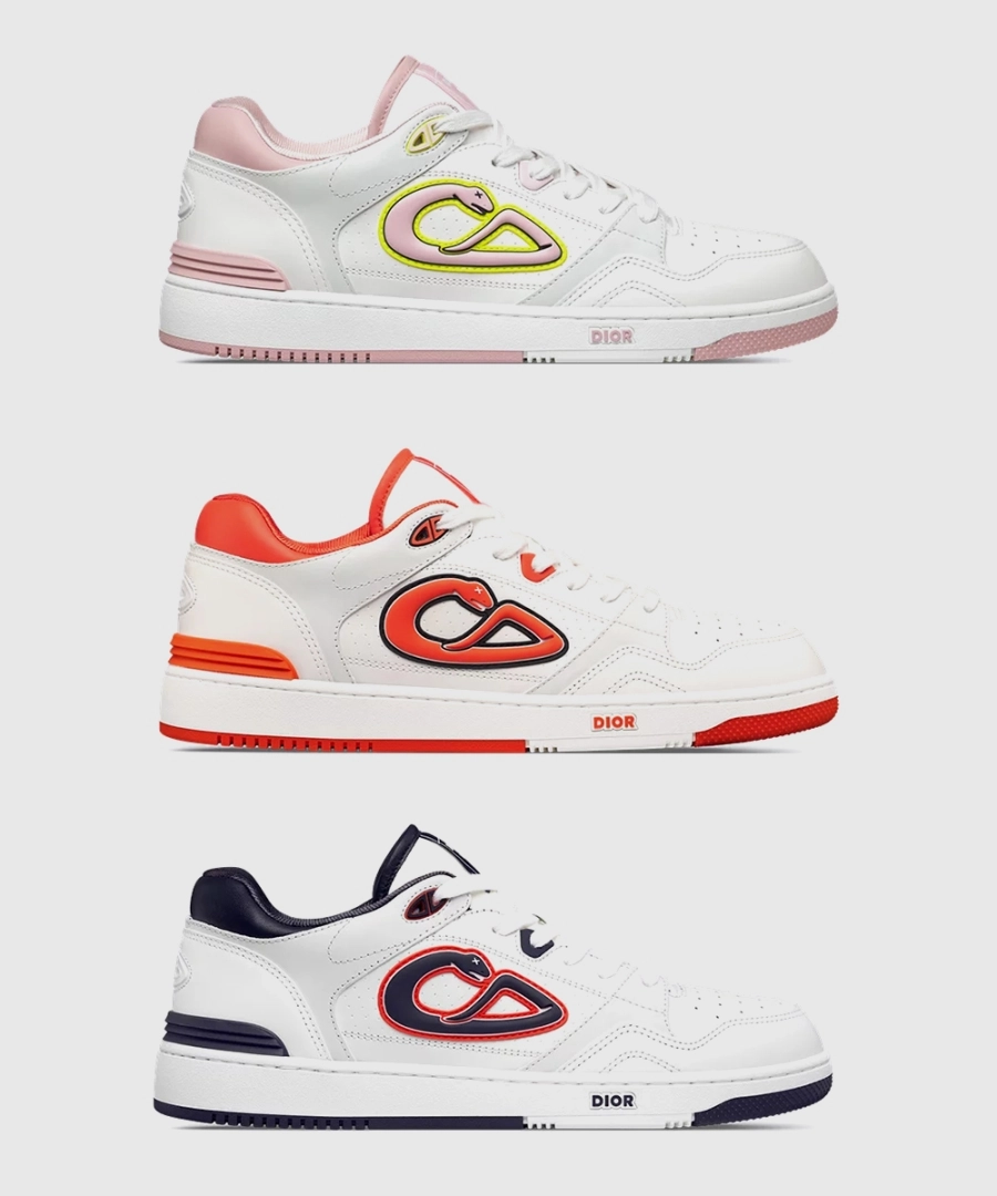 디올 DIOR AND KAWS B57 Dribble 로우탑 스니커즈 리미티드 에디션
