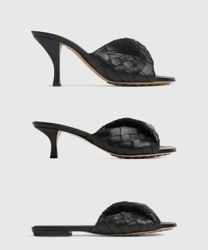 보테가베네타 블링크 뮬 블랙 3type