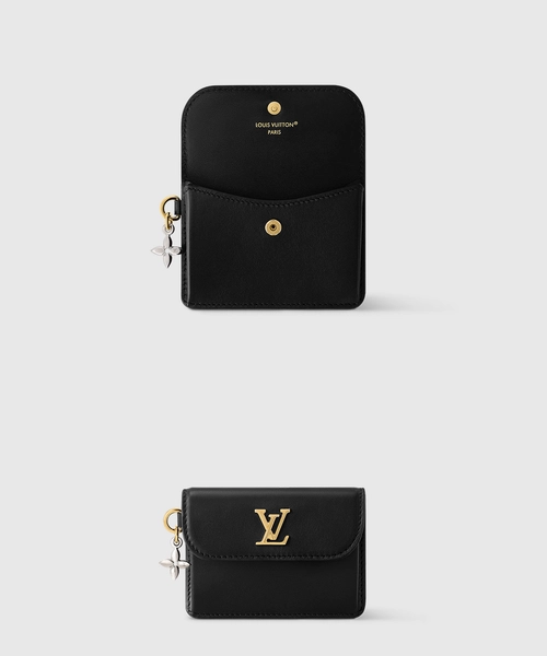 루이비통 타이니 렉토 벌소 카드 홀더 LV 블룸 블랙 M14626