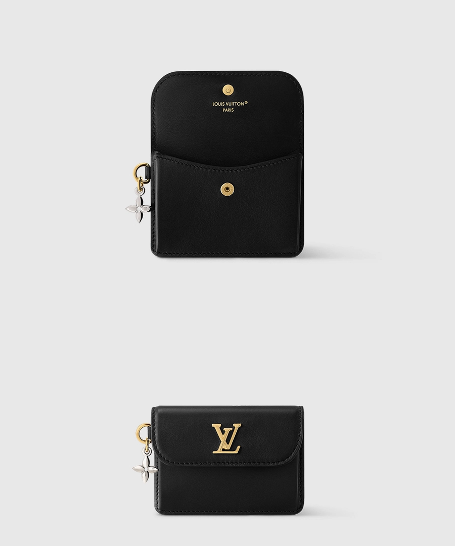 루이비통 타이니 렉토 벌소 카드 홀더 LV 블룸 블랙 M14626