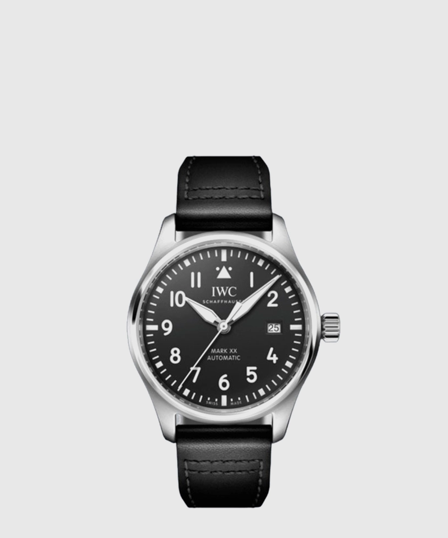 IWC 파일럿 워치 마크 20 블랙 40mm IW328201
