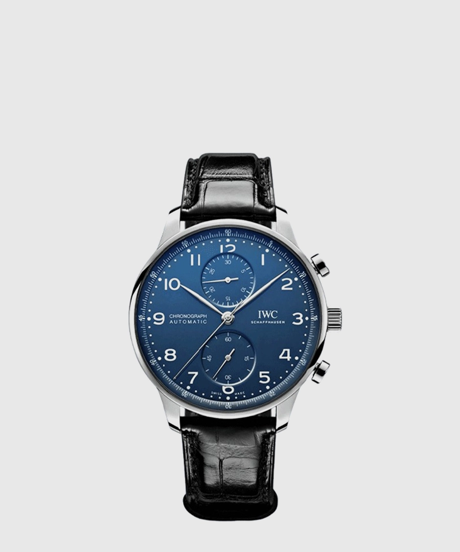 IWC 포르투기저 크로노그래프 블루 41mm IW371606
