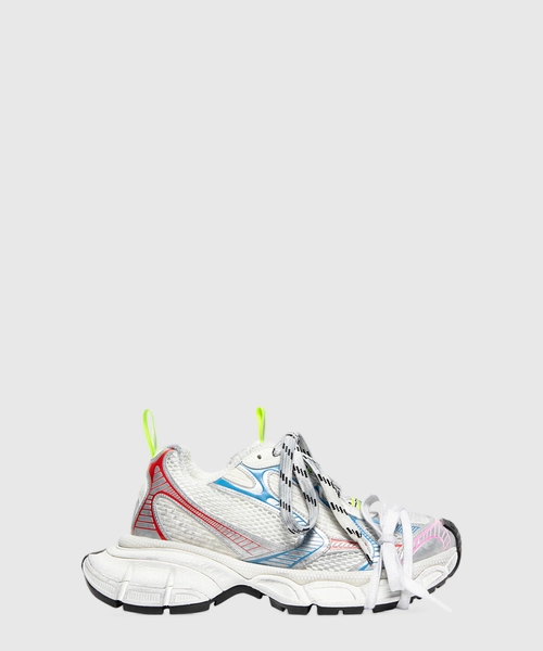 발렌시아가 3XL 스니커즈 화이트 레드 블루 734734