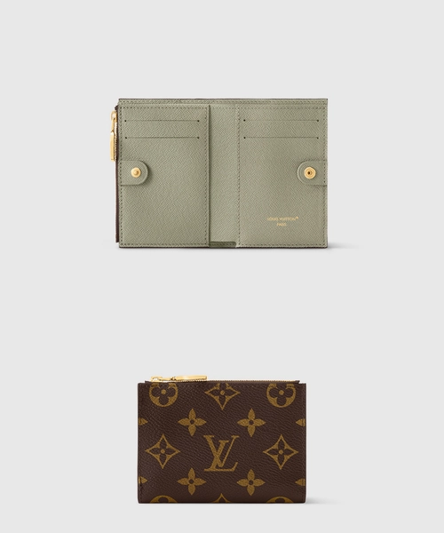 루이비통 리사 월릿 모노그램 아니에르 그린 M25693