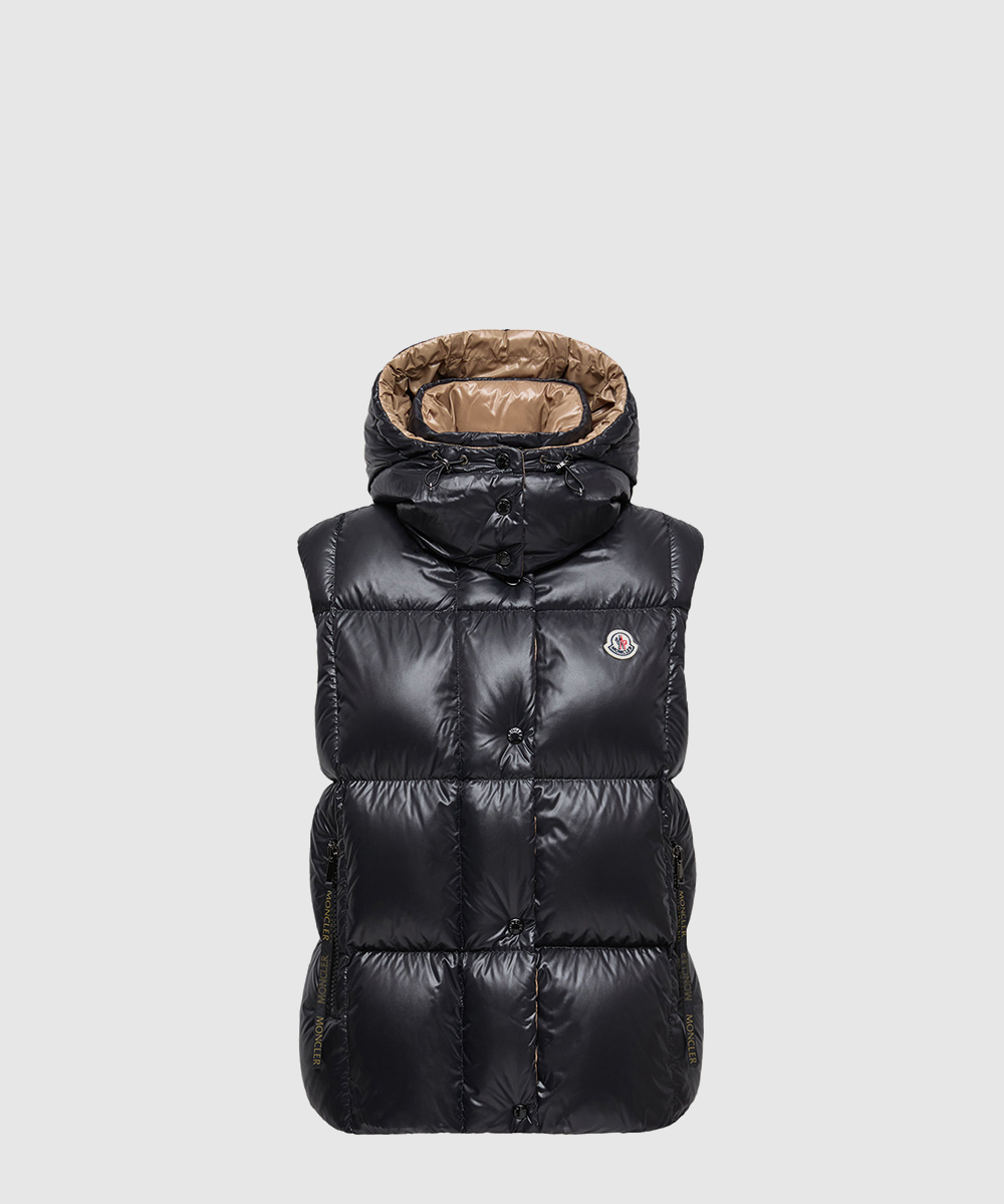 몽클레르 루줄레 후드 다운 베스트 블랙 K20931