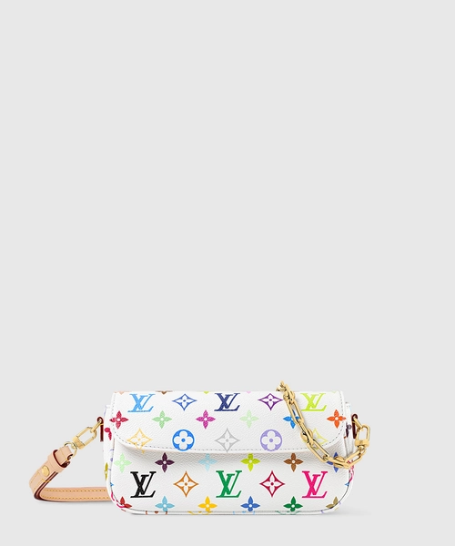 루이비통 LV x TM 월릿 온 체인 아이비 멀티컬러 M27492