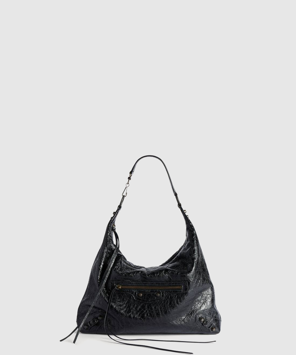 발렌시가아 르 시티 호보백 미디엄 블랙 8731992