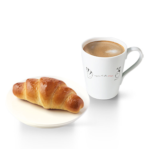 말돈 소금빵+아메리카노 P 1잔