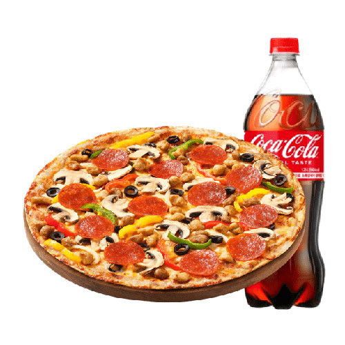 피자헛 (씬) 콤비네이션 L + 콜라 1.25L