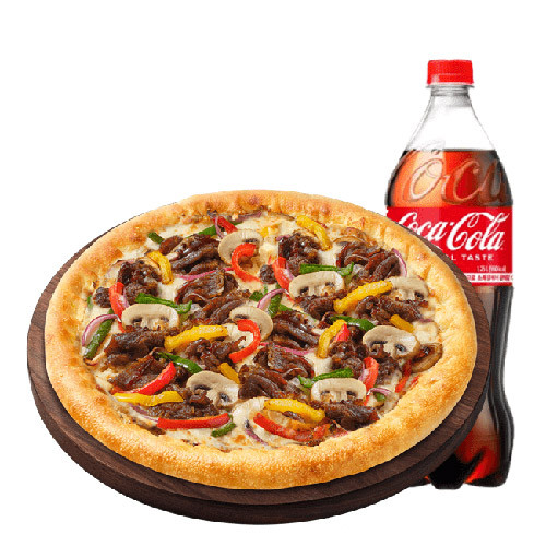 직화불고기 치즈크러스트 L + 콜라 1.25L