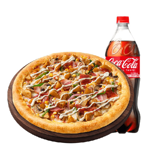 베이컨포테이토 치즈크러스트 L + 콜라 1.25L