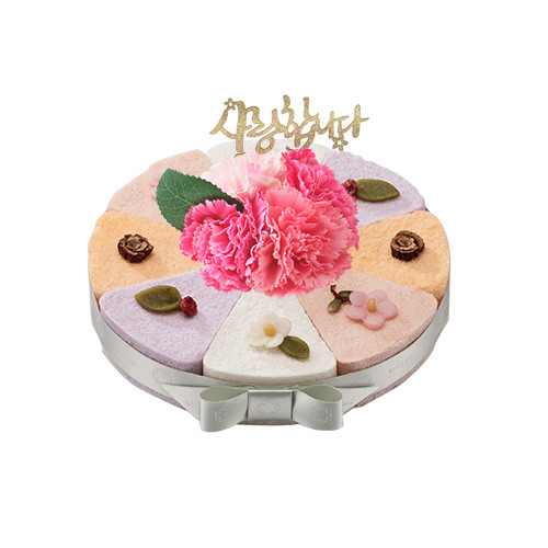 플라워 과일맛 설기케익 3호