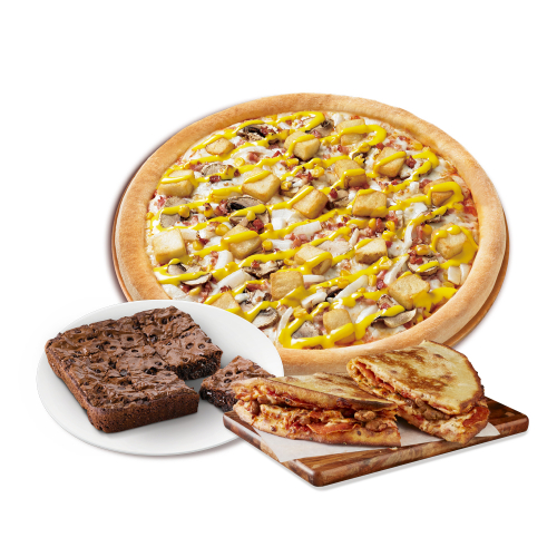 오리지널 아이리쉬 포테이토(R)+이탈리안 파파디아즈+더블 초코칩 브라우니