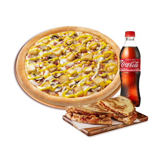 오리지널 아이리쉬 포테이토(R)+이탈리안 파파디아즈+코카-콜라500ml