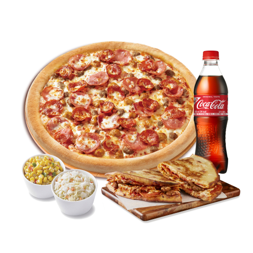 오리지널 올미트(R)+이탈리안 파파디아즈+파파 콘샐러드+파파 코울슬로+코카-콜라500ml