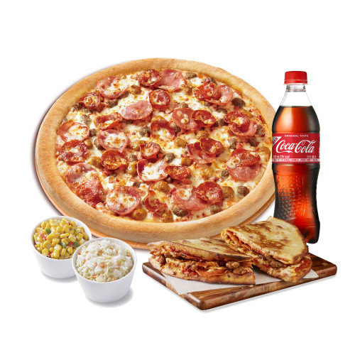 오리지널 올미트(R)+이탈리안 파파디아즈+파파 콘샐러드+파파 코울슬로+코카-콜라500ml