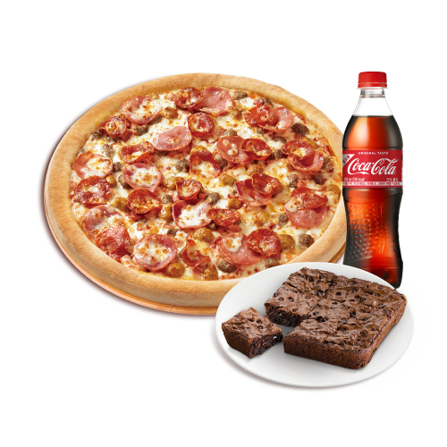 오리지널 올미트(R)+더블 초코칩 브라우니+코카-콜라500ml