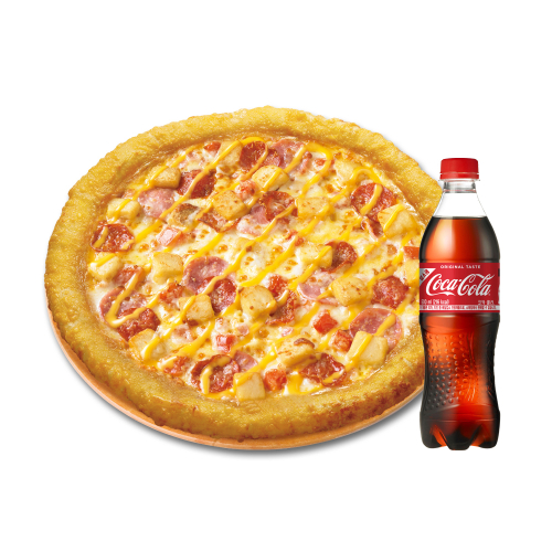 치즈롤 위스콘신 치즈 포테이토(L)+코카-콜라500ml