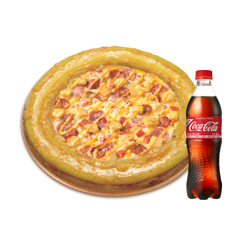 골드링 위스콘신 치즈 포테이토(L)+코카-콜라500ml