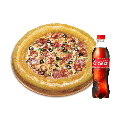 골드링 수퍼 파파스(L)+코카-콜라500ml