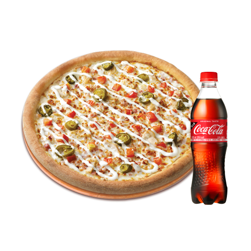 오리지널 스파이시 치킨랜치(L)+코카-콜라500ml