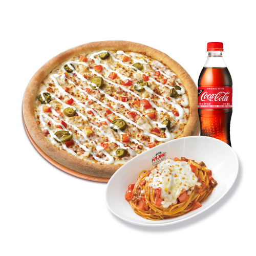 오리지널 스파이시 치킨랜치(L)+파파스 파스타(미트)+코카-콜라500ml