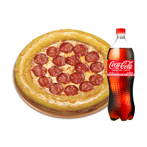 골드링 페퍼로니(L)+코카-콜라500ml