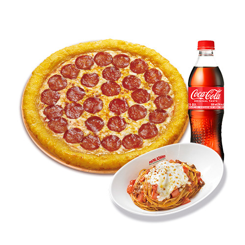 치즈롤 페퍼로니(L)+파파스 파스타(미트)+코카-콜라500ml