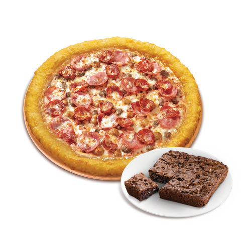 치즈롤 올미트(L)+더블 초코칩 브라우니