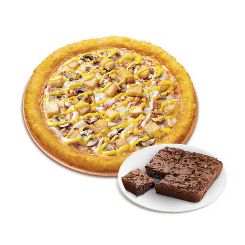 치즈롤 아이리쉬 포테이토(L)+더블 초코칩 브라우니