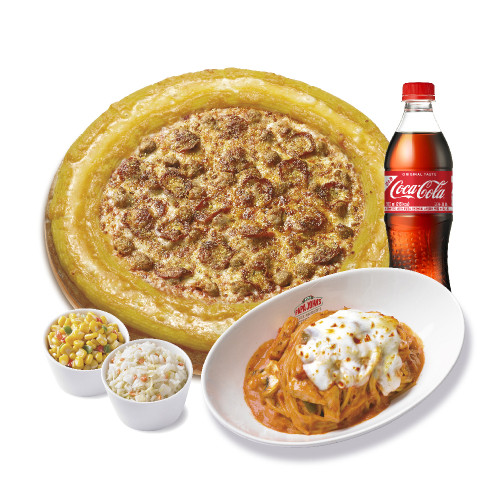 골드링존스페이버릿(L)+파파스 파스타(로제)+파파콘샐러드+파파코울슬로+코카-콜라500ml